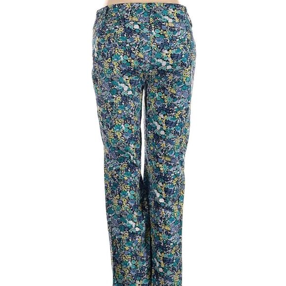 LOFT Khakis Floral Cropped - Picture 4 of 7